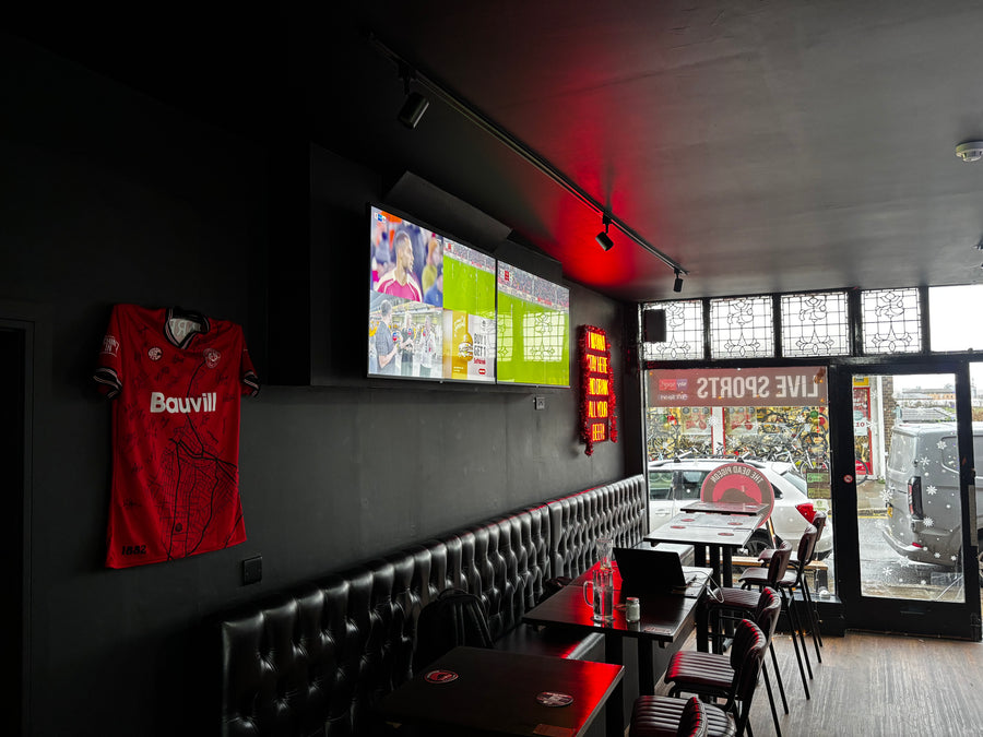Sports bar and pub AV system